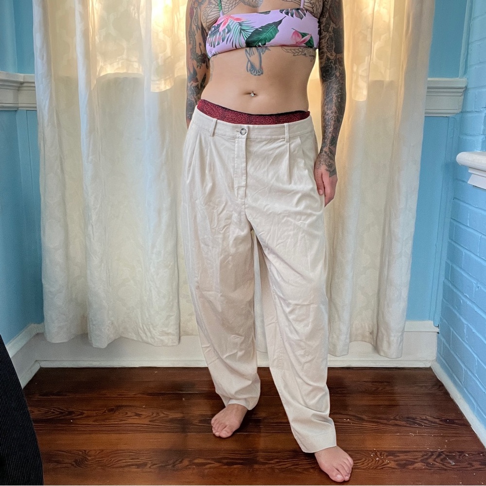 kit and ace tan outdoor trousers size 14